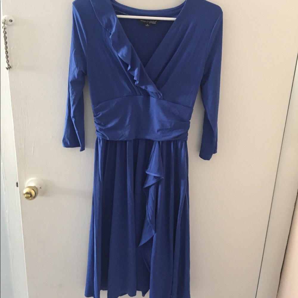NEW IN PACKAGING ruffle wrap dress 👗